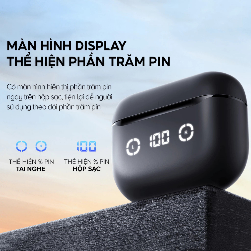 Tai Nghe TWS HAVIT LIFE NC01T, Model TW984, BT 5.4, Chống Ồn ANC, 4 Mic ENC, Độ Trễ 55ms, Có APP Kểt Nối | BigBuy360 - bigbuy360.vn