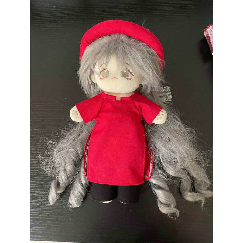áo dài Tết cho doll (25cm-30cm)