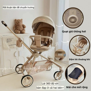 ( QUÀ TẶNG ) XE ĐẨY Q11 , X5 , Q10 , SLIPHERO T9 có quạt thoáng khí, Q7-3 XE ĐẨY VINNG GẤP GỌN CHO BÉ phiên bản mới nhất