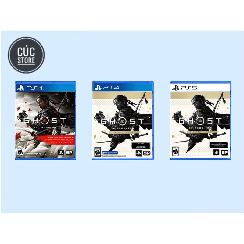 Đĩa chơi game PS4 / PS5: Ghost Of Tsushima