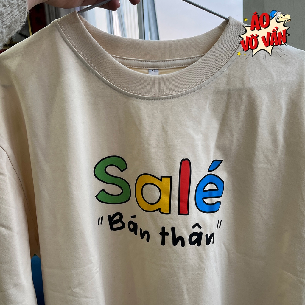 Áo Vớ Vẩn - Áo Thun Sales, Bán Thân - Cotton 100% Oversize Nam Nữ