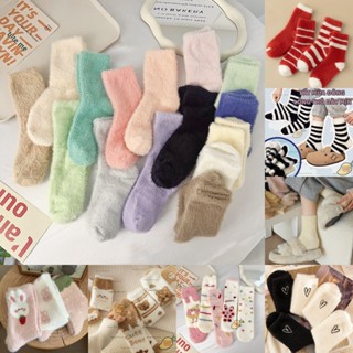   50+ MẪU  Tất Lông Thỏ Pastel Dành Cho Mùa Đông Lạnh Siêu Xinh 