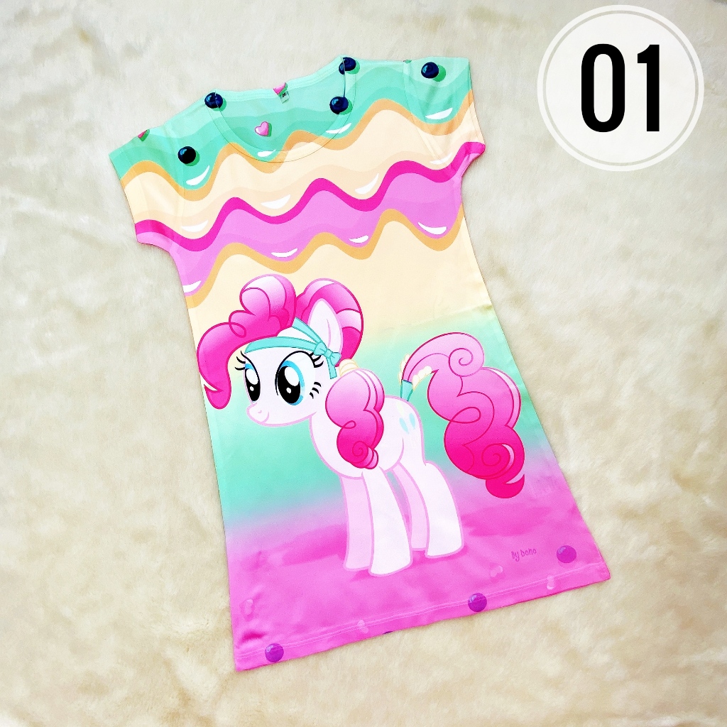 đầm pony bé gái