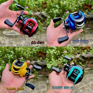  Máy câu cá máy câu ngang giá rẻ cối kim loại đủ màu 