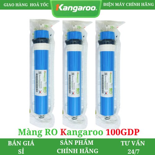 Màng RO 100GDP Kangaroo, Màng RO Chính Hãng Chất Lượng Cao - Lõi Lọc Kangaroo Số 4 Của Máy Lọc Nước 
