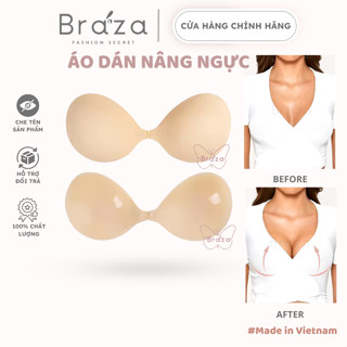 Miếng Dán Ti Nâng Ngực Cài Trước Dính Siêu Chắc Sử Dụng Nhiều Lần Cao Cấp Braza - 4959