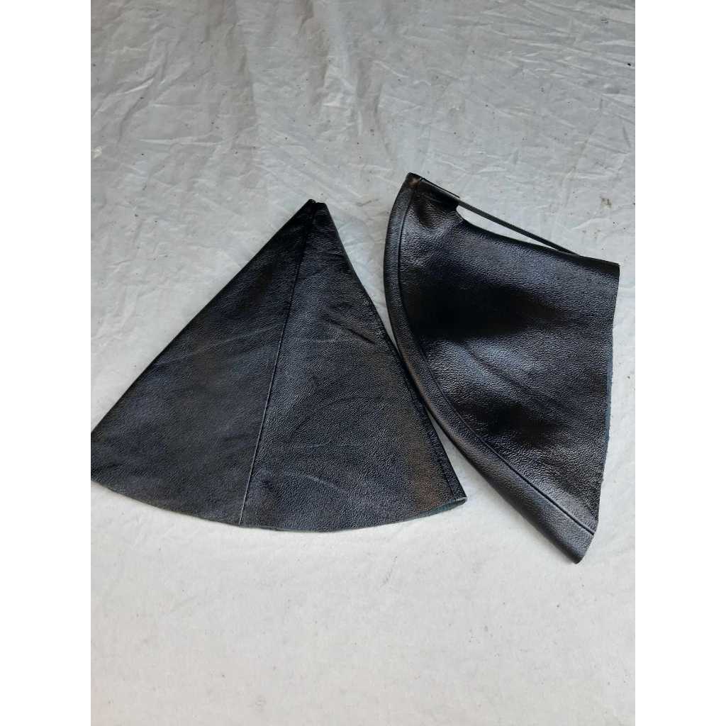 Combo bao da chắn bụi cần số Spark và bao da chắn bụi cần phanh tay Spark số sàn da thật không bong 