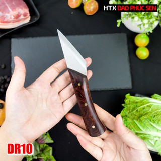 Dao ghép cành thép không rỉ rèn thủ công sắc bén DR10 HTX DAO PHÚC SEN