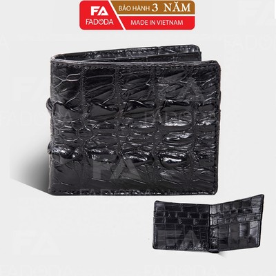 Ví nam da cá sấu hai mặt FADODA SP-FCW04D