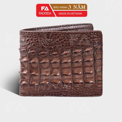 Ví nam da cá sấu thật FADODA SP-FCW03L nhiều màu