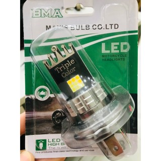 Bóng pha đèn xe máy H4 Led B6 BMA ( CHÚ Ý: GIÁ 1 BÓNG )