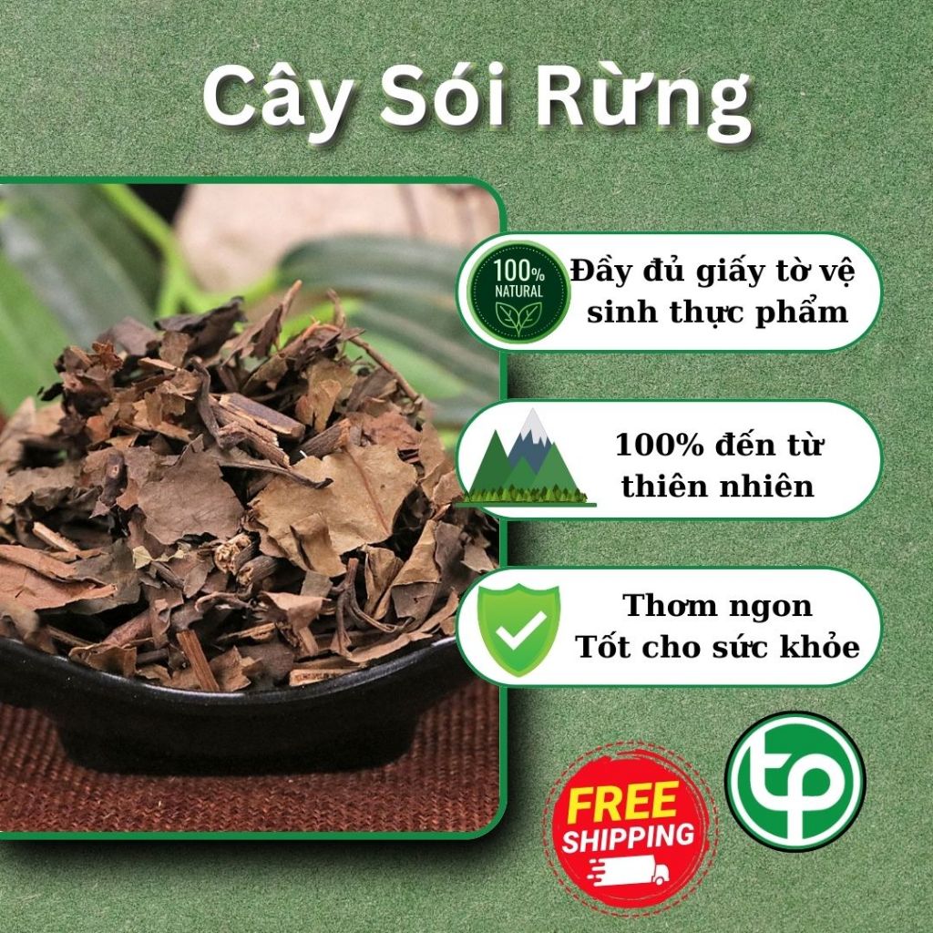 [Hàng Công Ty] Cây sói rừng khô (thơm, sạch) - Túi lớn loại 1kg - Sản phẩm giá tốt chất lượng cao