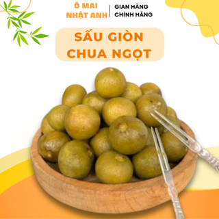 Ô Mai Sấu Giòn Chua Ngọt Đặc Sản Hà Nội Hũ 500g Siêu Ngon - Ô Mai Nhật Anh