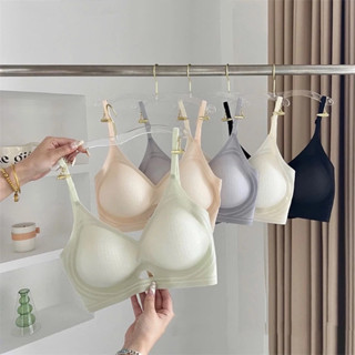 Áo lót nữ MILANA AL489, bra su hở lưng siêu nhẹ đệm 3cm mỏng mịn tàng hình không gọng không lộ viền