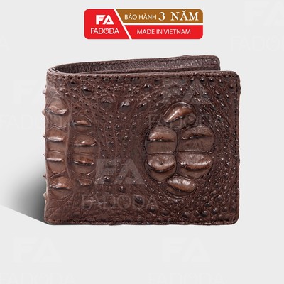 Ví nam da cá sấu Fadoda FCW03G vân gù