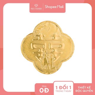 Quà Tặng Bách Hỷ Hòa LNHY Vàng 24k Huy Thanh Jewelry  ĐỰNG TÚI GẤM  