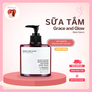  Sữa Tắm Dưỡng Sáng Da Grace And Glow Black Opium 400ml - Bí Quyết Làn Da Sáng Mịn Hương Thơm Lôi Cuốn 
