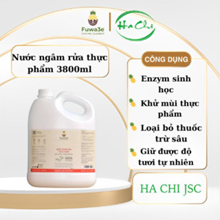 Nước ngâm rửa thực phẩm Fuwa3e làm sạch thực phẩm khử mùi thuốc sâu chất bẩn 3.8L SB Startup