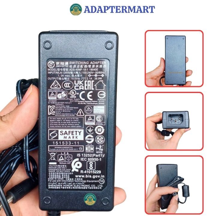 Adapter - nguồn 19V cho màn hình HP 22e 21.5-inch LED Backlit Monitor