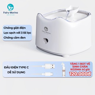 Máy lọc nước cho mèo tự động an toàn, đài phun nước máy uống nước không ồn cho mèo - Fairy Marina