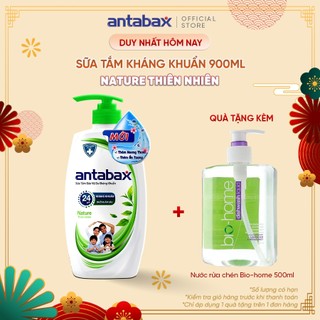 Sữa Tắm Bảo Vệ Da Kháng Khuẩn Antabax Nature Thiên Nhiên 900ml