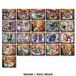 [Độc Quyền Phản Quang 7 Màu] - Phần 26 - Thẻ Bài One Piece - Wano + Egghead Arc
