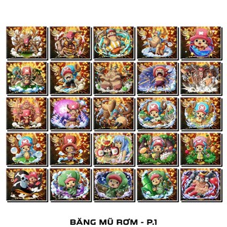 [Độc Quyền Phản Quang 7 Màu] - Phần 22 - Thẻ Bài One Piece - Băng Mũ Rơm