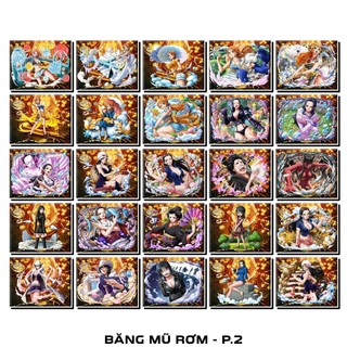 [Độc Quyền Phản Quang 7 Màu] - Phần 23 - Thẻ Bài One Piece - Băng Mũ Rơm