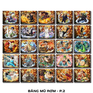[Độc Quyền Phản Quang 7 Màu] - Phần 23 - Thẻ Bài One Piece - Băng Mũ Rơm