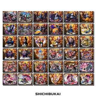 [Độc Quyền Phản Quang 7 Màu] - Phần 20 - Thẻ Bài One Piece - Shichibukai