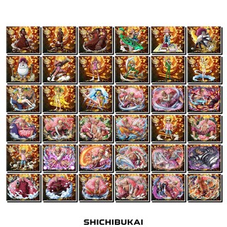 [Độc Quyền Phản Quang 7 Màu] - Phần 20 - Thẻ Bài One Piece - Shichibukai