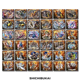 [Độc Quyền Phản Quang 7 Màu] - Phần 20 - Thẻ Bài One Piece - Shichibukai