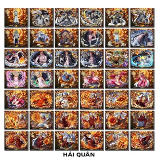 [Độc Quyền Phản Quang 7 Màu] - Phần 10 - Thẻ Bài One Piece - Hải Quân
