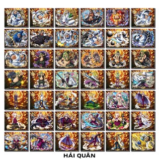 [Độc Quyền Phản Quang 7 Màu] - Phần 10 - Thẻ Bài One Piece - Hải Quân