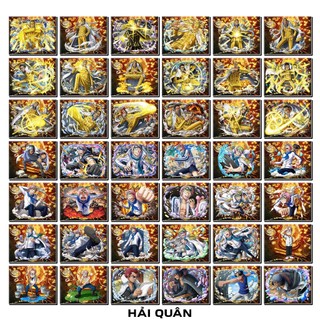 [Độc Quyền Phản Quang 7 Màu] - Phần 10 - Thẻ Bài One Piece - Hải Quân