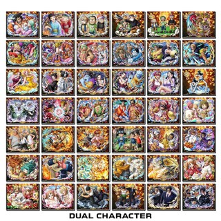 [Độc Quyền Phản Quang 7 Màu] - Phần 5 - Thẻ Bài One Piece - Dual Character