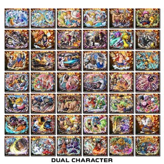 [Độc Quyền Phản Quang 7 Màu] - Phần 5 - Thẻ Bài One Piece - Dual Character