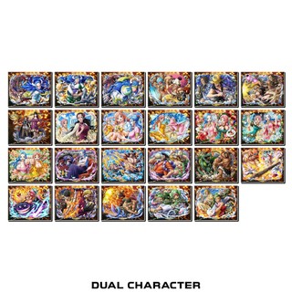 [Độc Quyền Phản Quang 7 Màu] - Phần 5 - Thẻ Bài One Piece - Dual Character