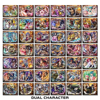 [Độc Quyền Phản Quang 7 Màu] - Phần 5 - Thẻ Bài One Piece - Dual Character