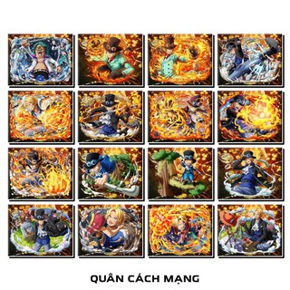[Độc Quyền Phản Quang 7 Màu] - Phần 18 - Thẻ Bài One Piece - Quân Cách Mạng