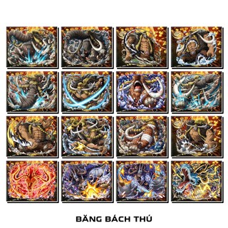 [Độc Quyền Phản Quang 7 Màu] - Phần 1 - Thẻ Bài One Piece - Băng Kaido