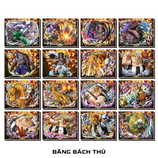 [Độc Quyền Phản Quang 7 Màu] - Phần 1 - Thẻ Bài One Piece - Băng Kaido