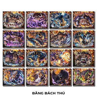 [Độc Quyền Phản Quang 7 Màu] - Phần 1 - Thẻ Bài One Piece - Băng Kaido
