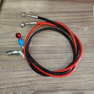  Dây Dầu Hel Đầu Bấm 45 Độ 2 Đầu Inox Đầu Nhôm Tuỳ Chọn - Gắn Các Dòng Xe Máy Xe Điện 