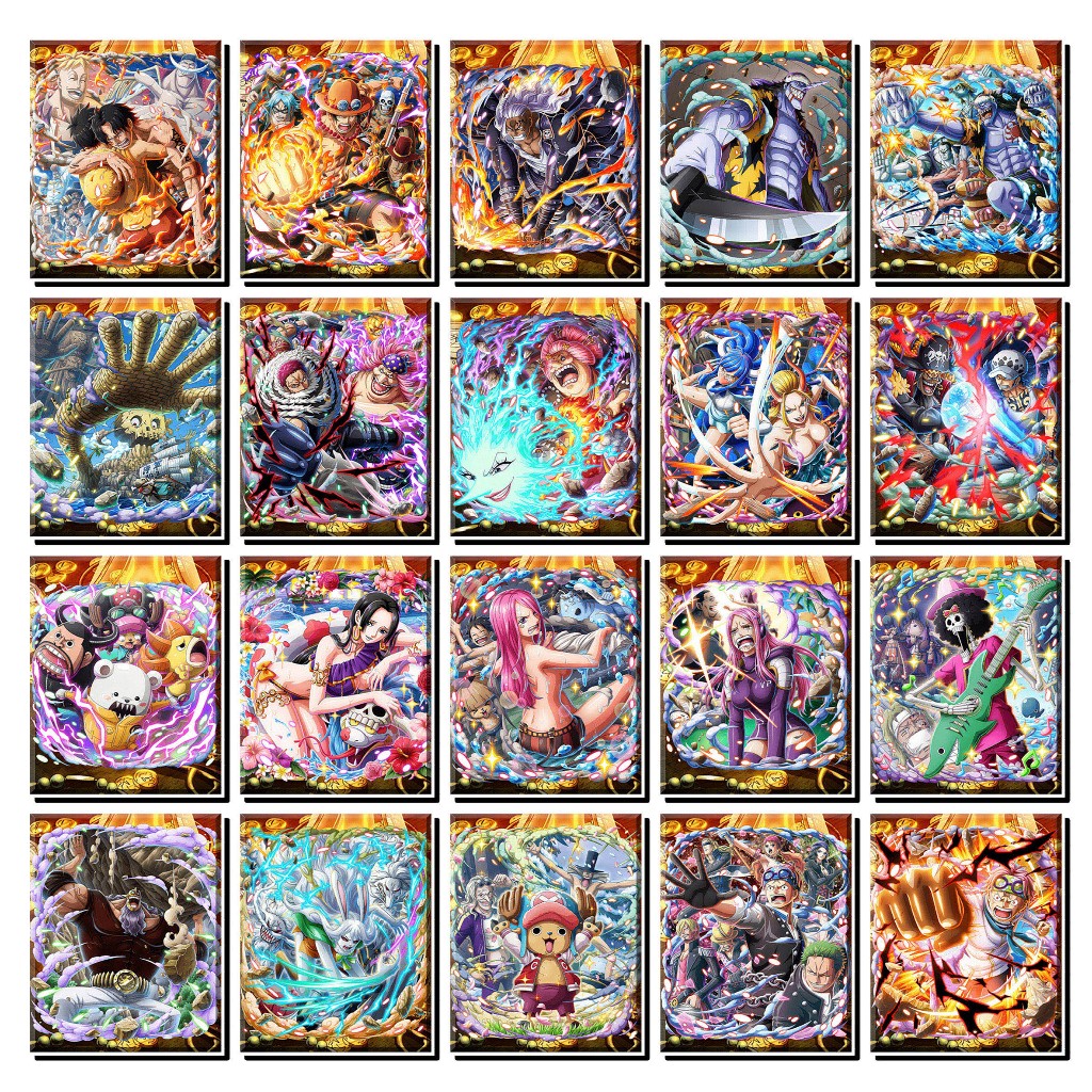 [Độc Quyền Phản Quang 7 Màu] - Phần 7 - Thẻ Bài One Piece - Special