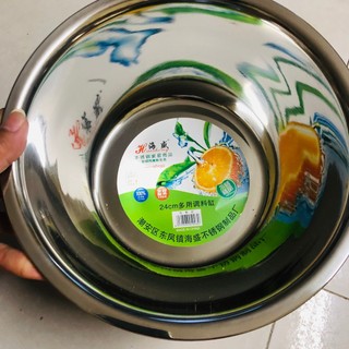 Bát inox size 22cm spa thẫm mỹ viện