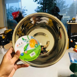 Bát inox size 22cm spa thẫm mỹ viện