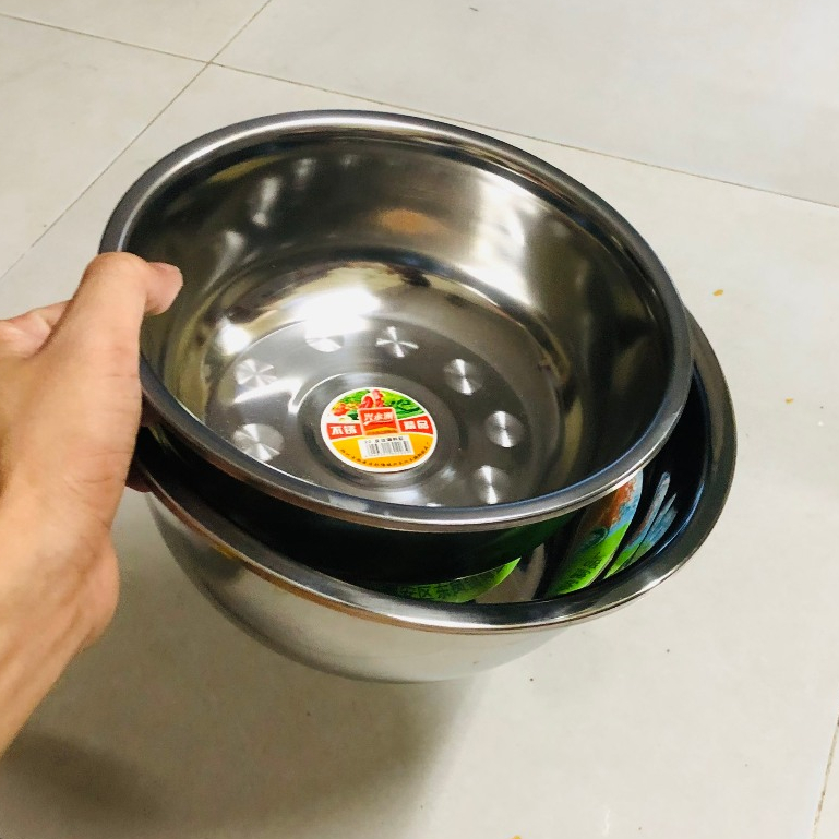 Bát inox size 22cm spa thẫm mỹ viện
