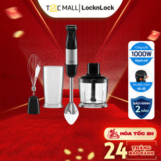 Máy xay sinh tố cầm tay LocknLock, xay, trộn đa năng Speed Hand Blender EJM559BLK - T2CMall
