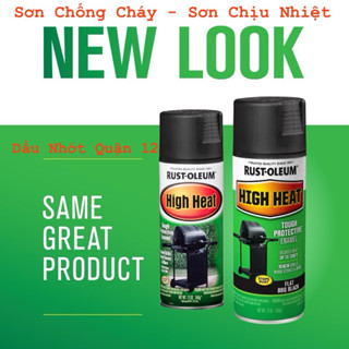  Sơn Chịu Nhiệt Dùng Sơn Pô Xe Hơi - Xe Máy RUST-OLEUM High Heat Spray Sản Phẩm Cao Cấp Made in USA 